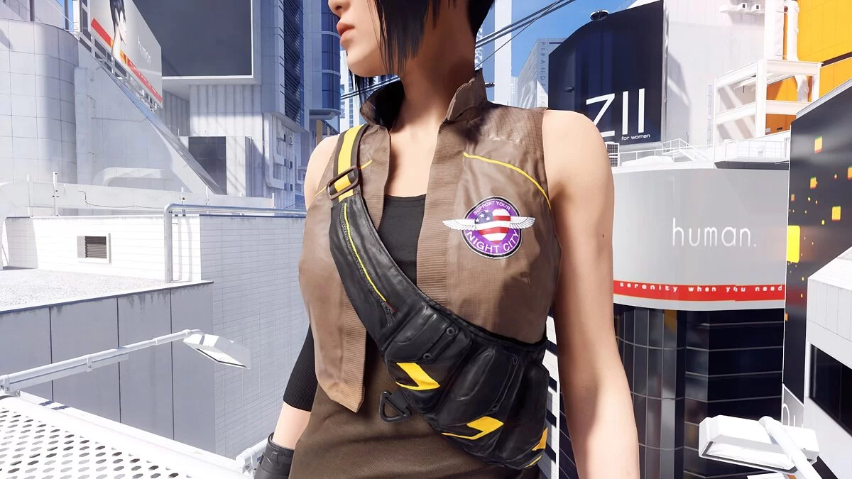 Mirror&#039;s Edge: Catalyst — Фэйт в стиле Cyberpunk 2077