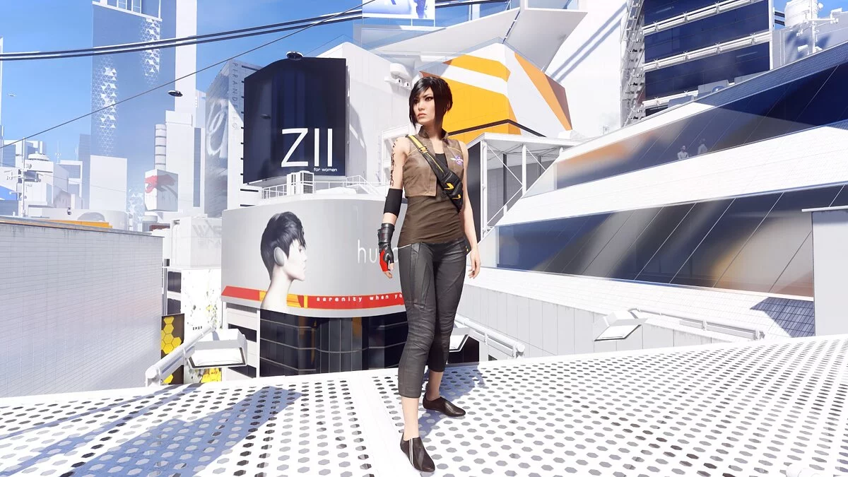 Mirror&#039;s Edge: Catalyst — Фэйт в стиле Cyberpunk 2077