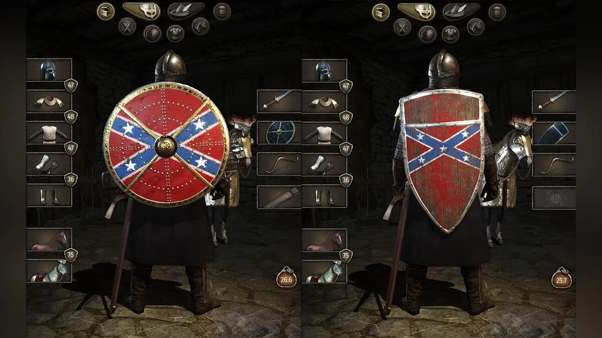 Mount &amp; Blade 2: Bannerlord — Флаг Конфедерации США