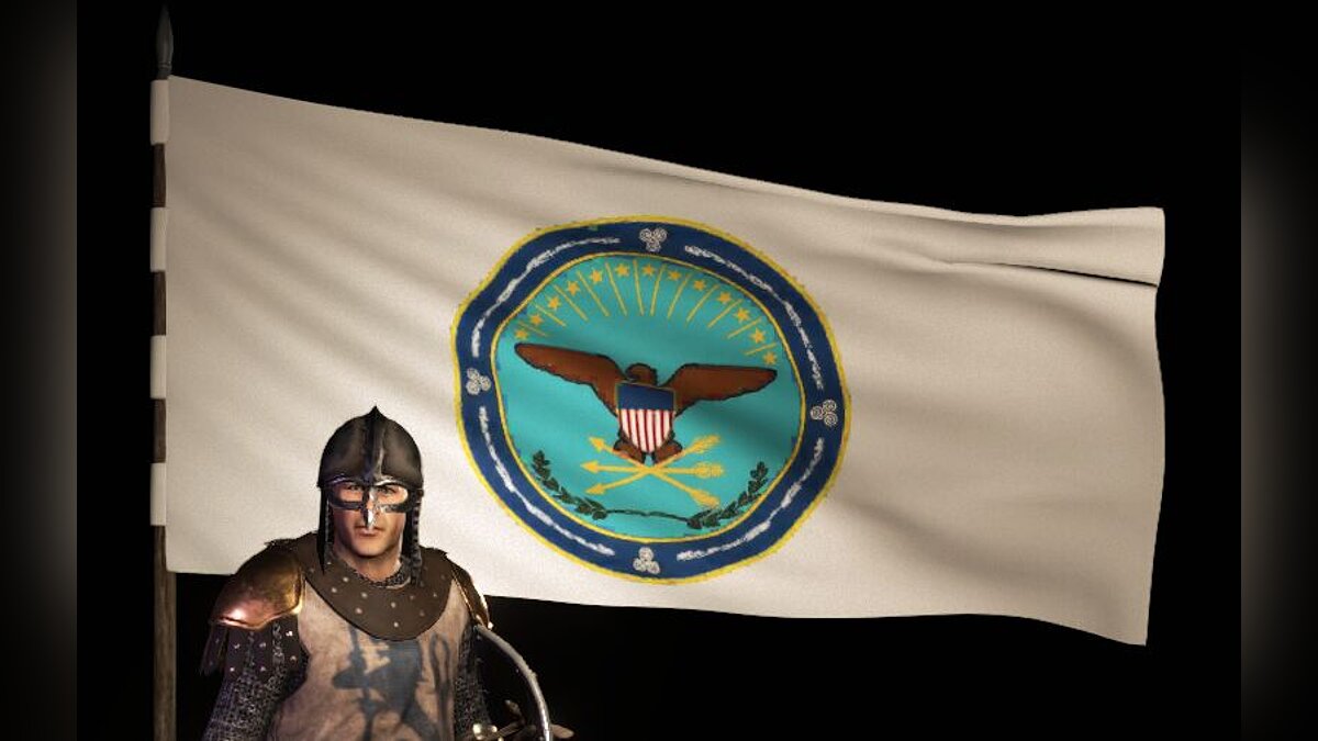 Mount &amp; Blade 2: Bannerlord — Флаг Министерства обороны США