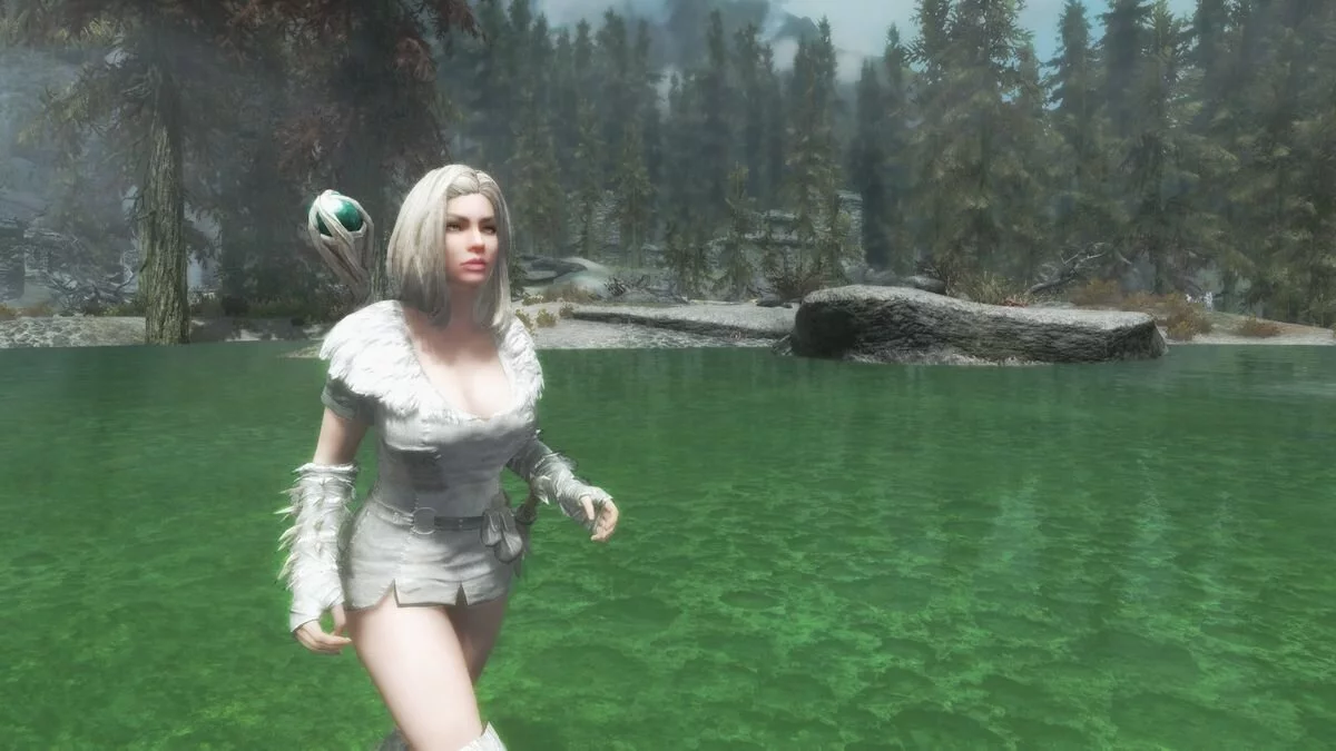 Elder Scrolls 5: Skyrim Special Edition — Компаньон-целитель Оливия