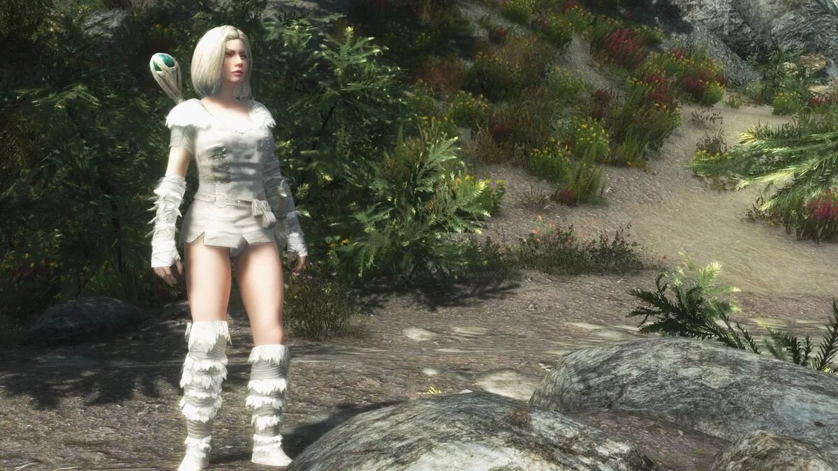 Elder Scrolls 5: Skyrim Special Edition — Компаньон-целитель Оливия