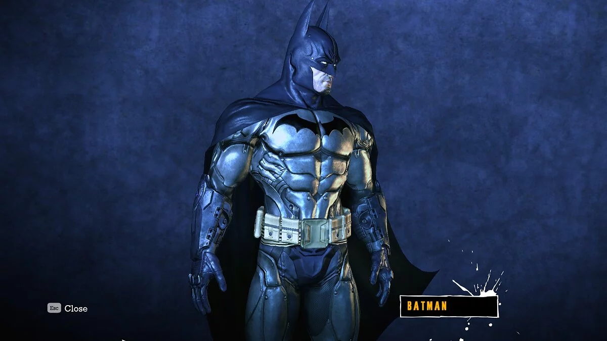 Batman: Arkham Asylum — Бронированный костюм Бэтмена