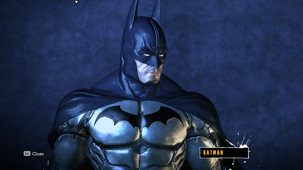 Batman: Arkham Asylum — Бронированный костюм Бэтмена