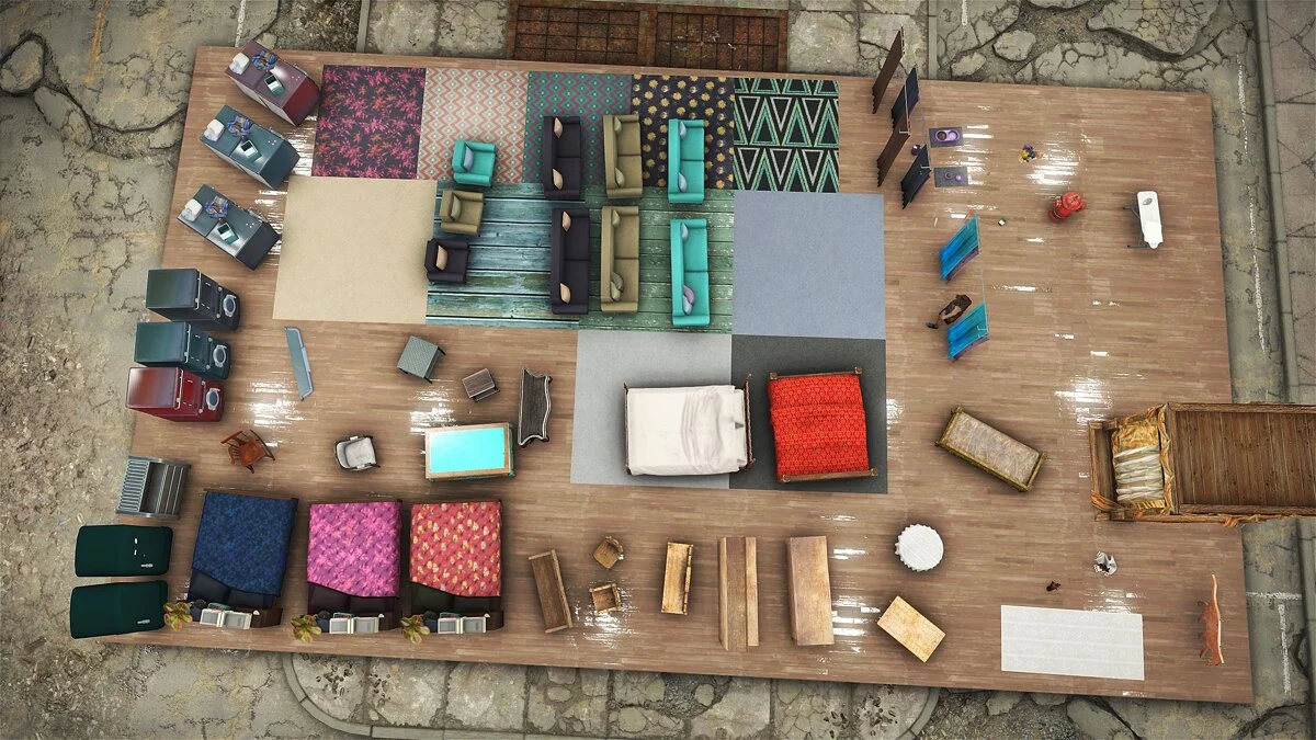 Fallout 4: Game of the Year Edition — Сборник новой мебели