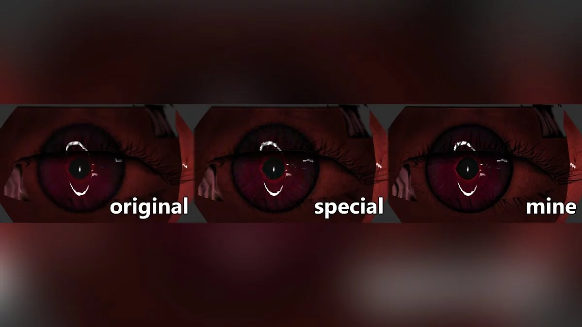 Elder Scrolls 5: Skyrim Special Edition — HD эльфийские глаза