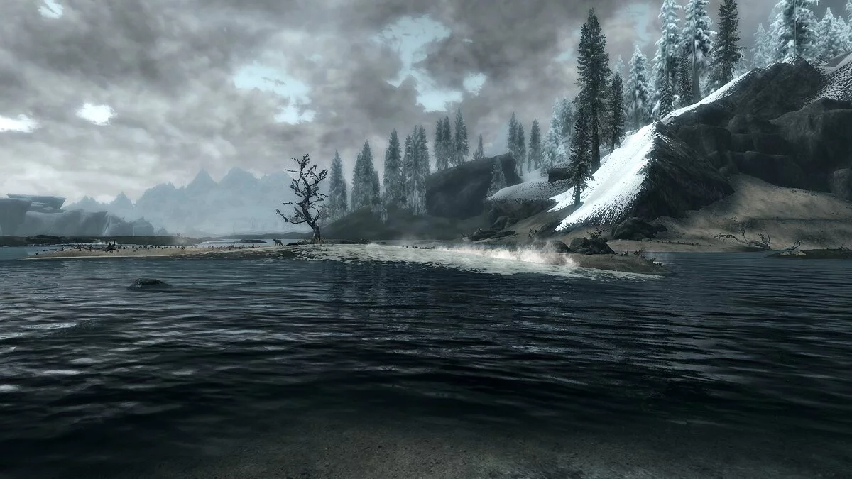 Elder Scrolls 5: Skyrim Special Edition — Пена и улучшенные волны