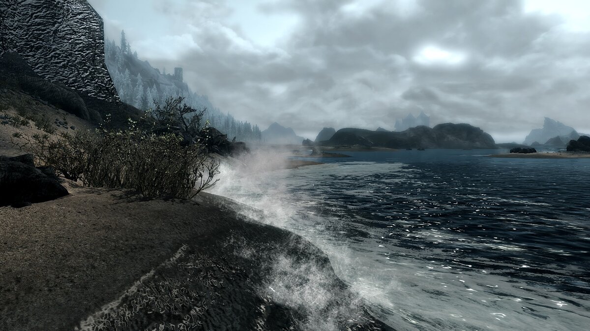 Elder Scrolls 5: Skyrim Special Edition — Пена и улучшенные волны