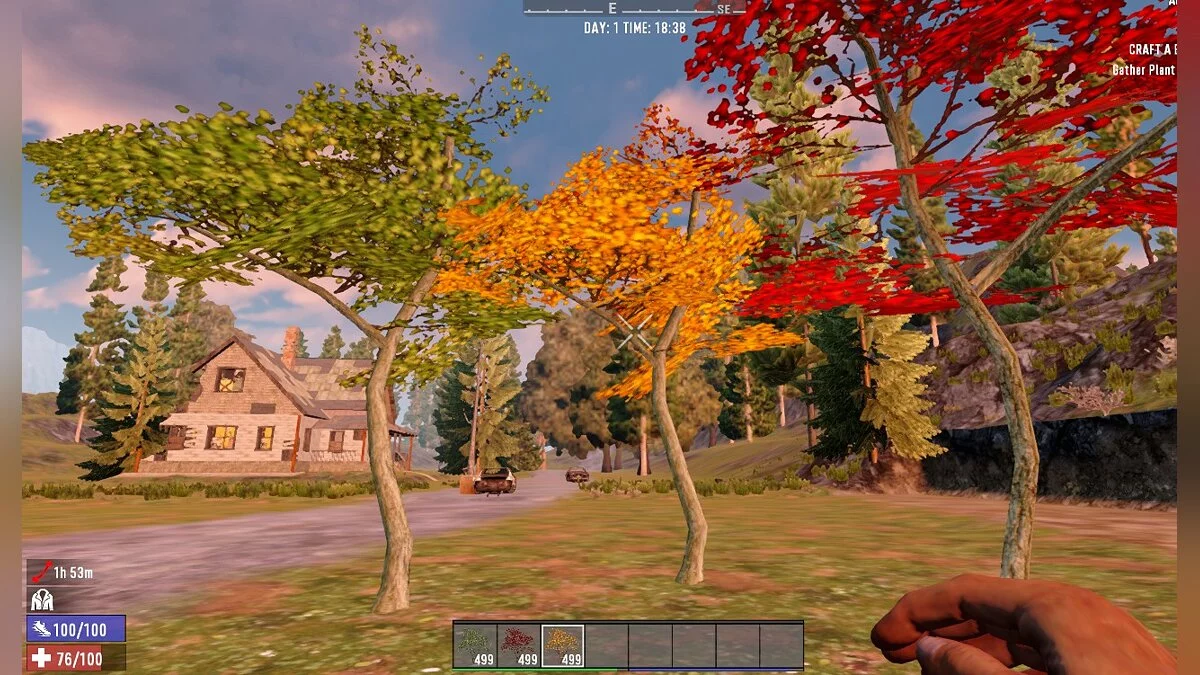 7 Days to Die — Сезонные деревья