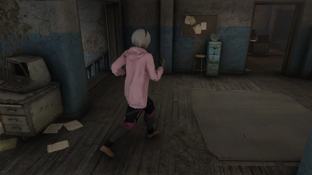 Fallout 4: Game of the Year Edition — Пайпер в толстовке и леггинсах