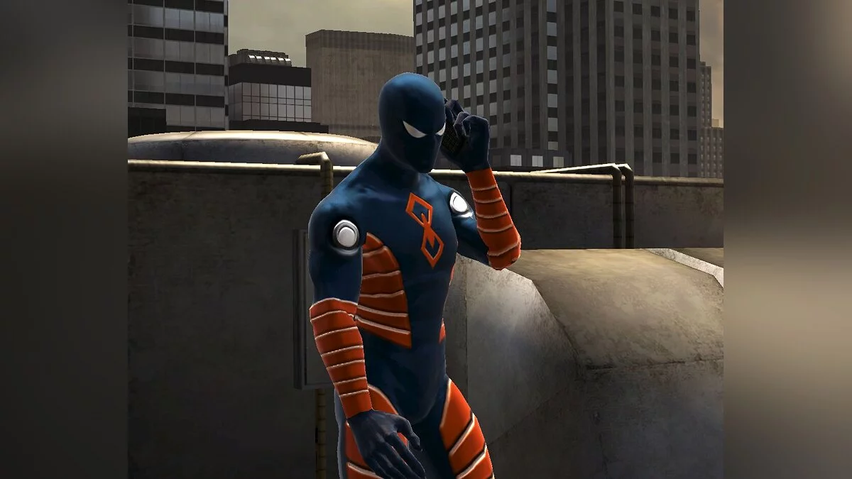 Spider-Man: Web of Shadows (2008) — Electro-Proof Suit (Электрозащитный костюм)