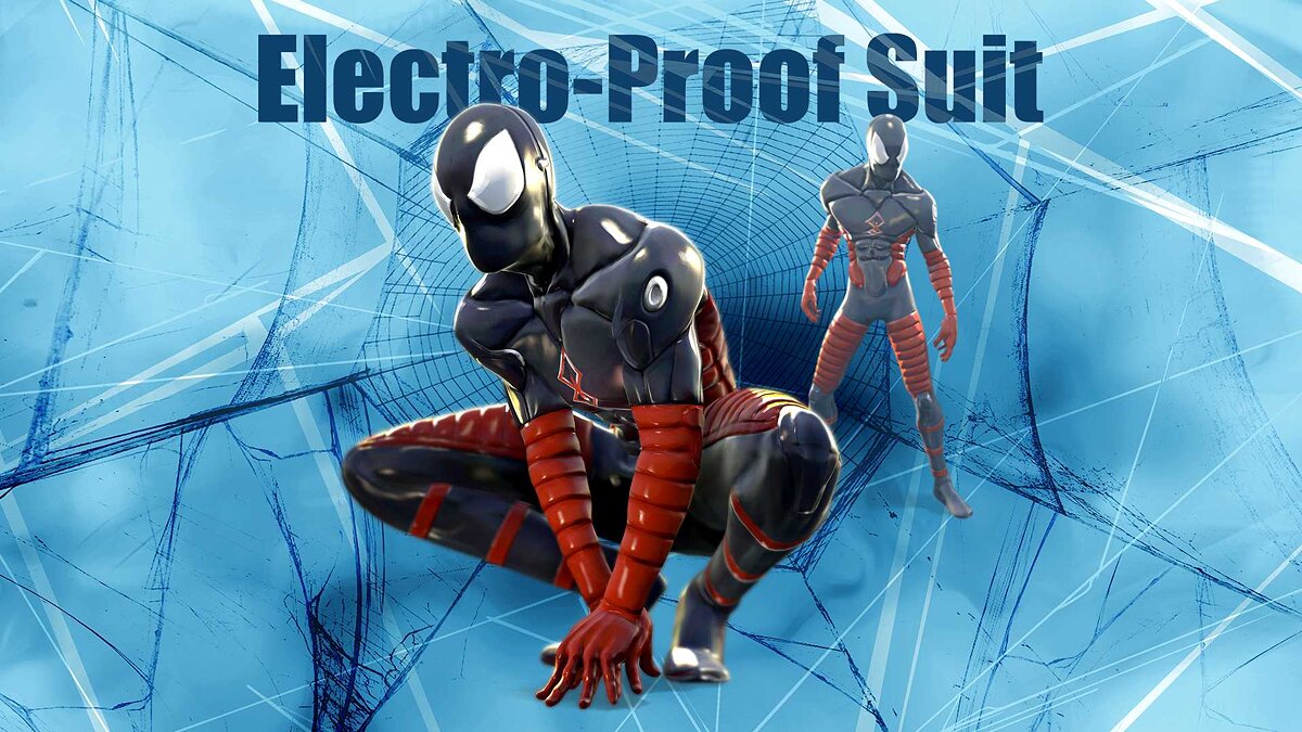 Spider-Man: Web of Shadows (2008) — Electro-Proof Suit (Электрозащитный костюм)