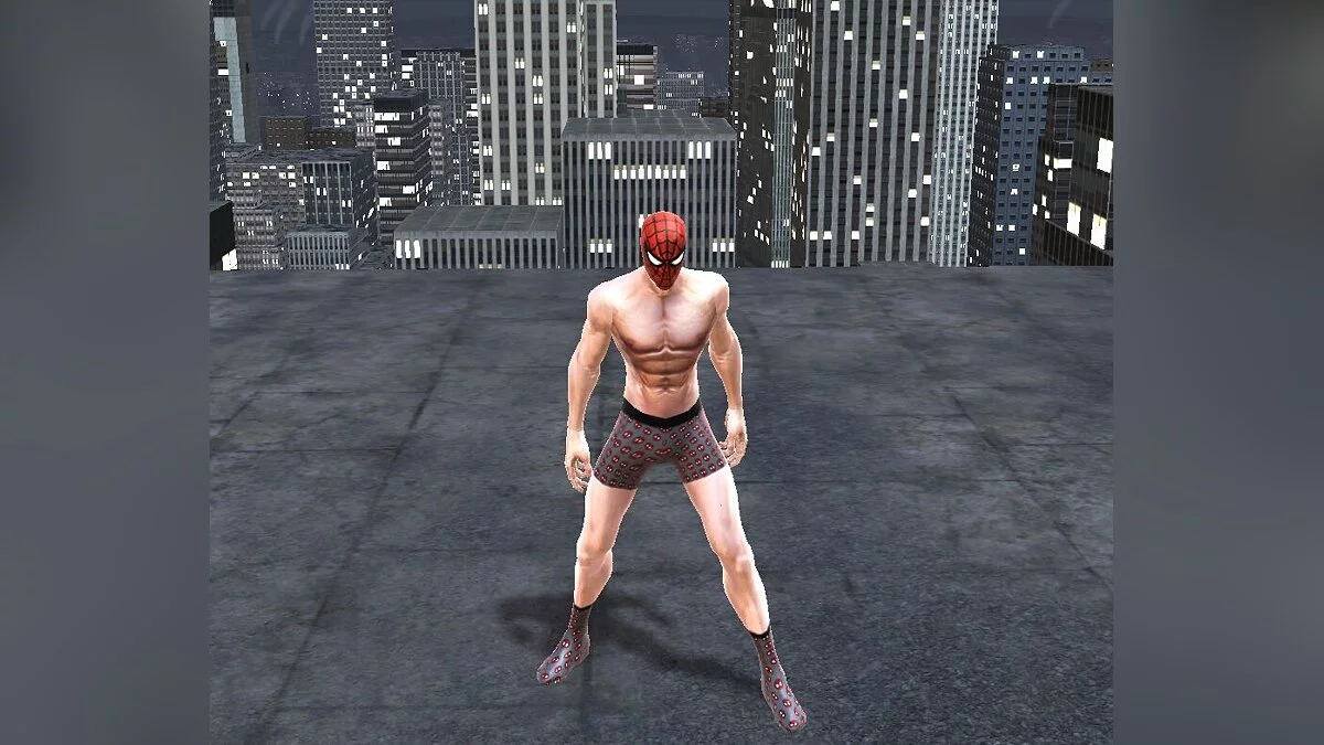 Spider-Man: Web of Shadows (2008) — Without suit (без костюма)
