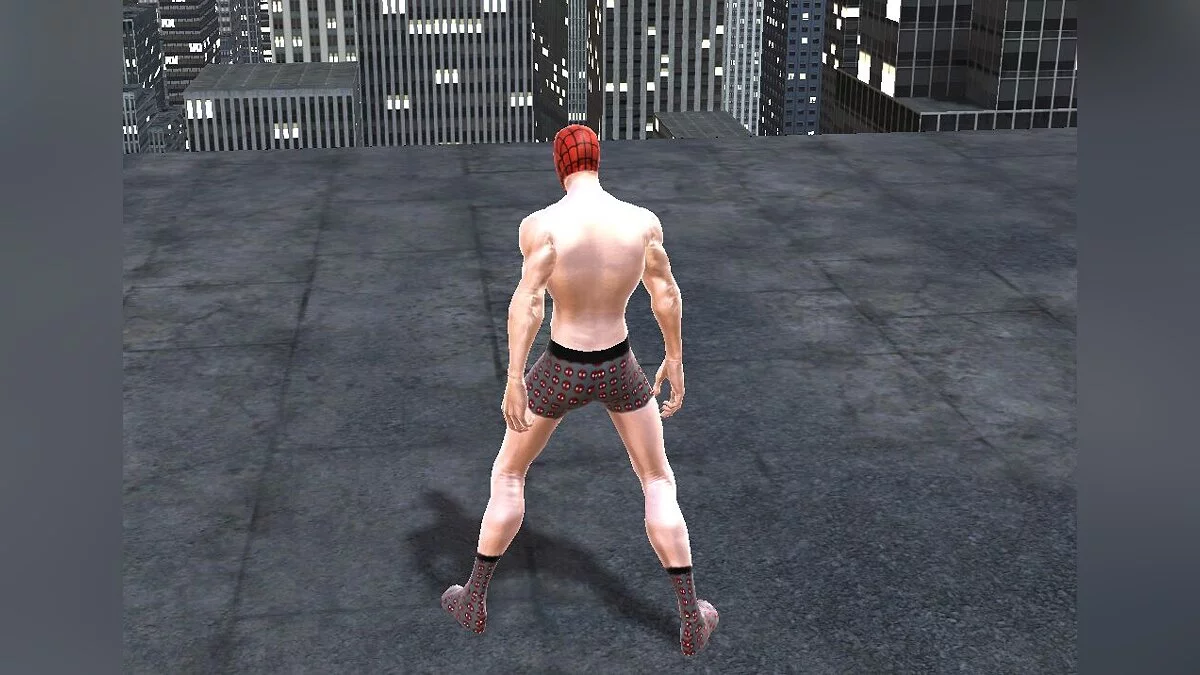 Spider-Man: Web of Shadows (2008) — Without suit (без костюма)