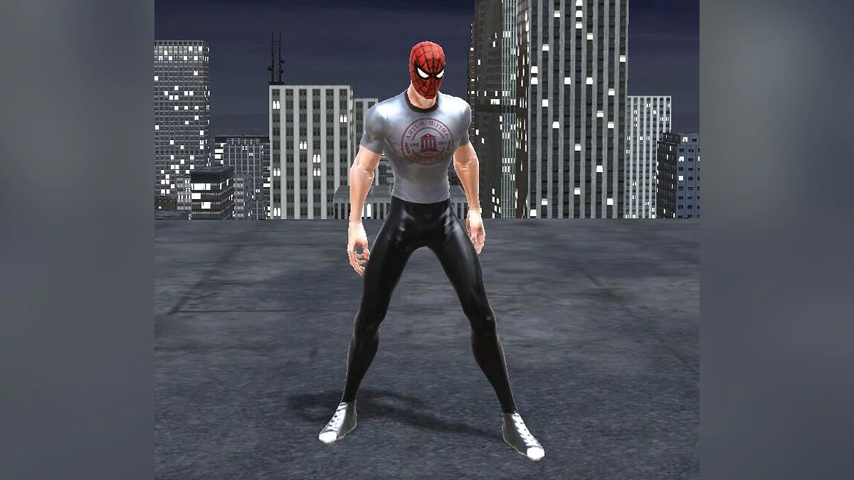 Spider-Man: Web of Shadows (2008) — University Empire State (Костюм университета)