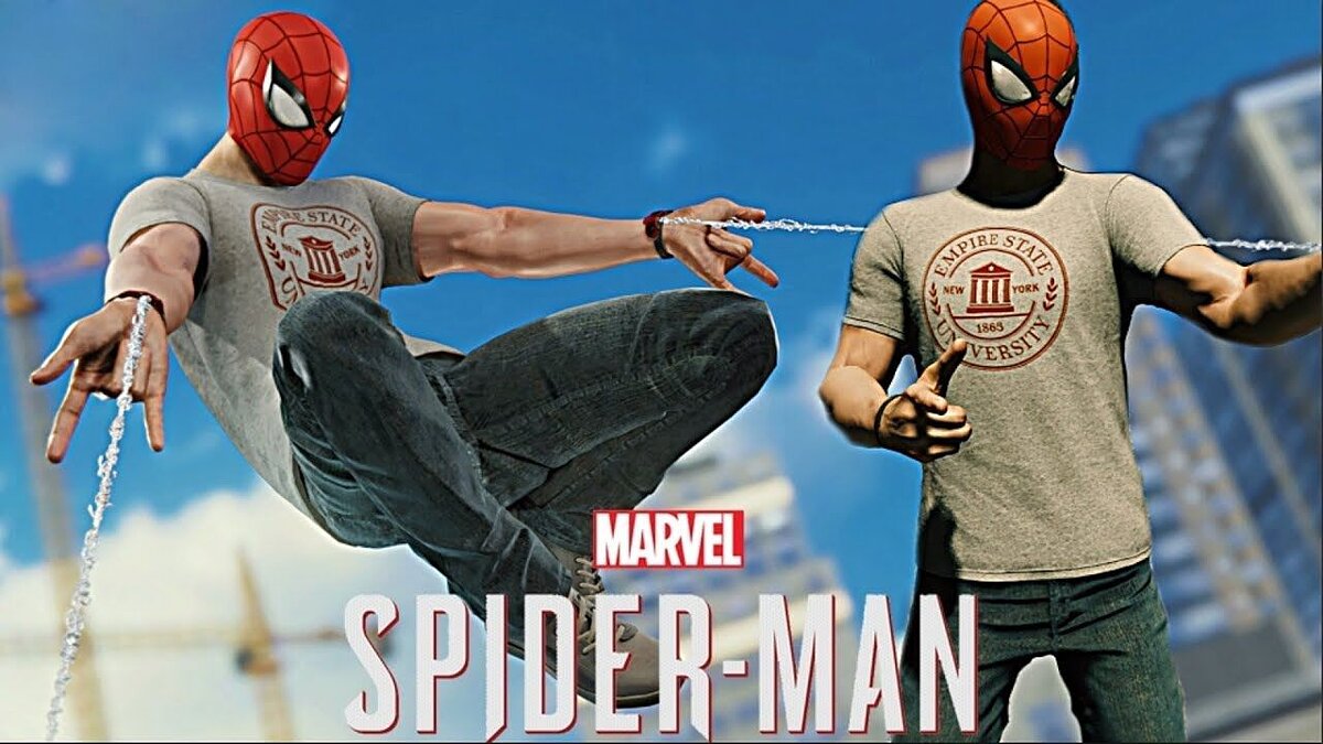 Spider-Man: Web of Shadows (2008) — University Empire State (Костюм университета)