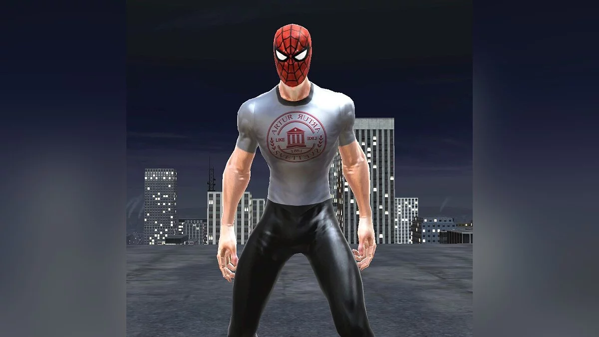 Spider-Man: Web of Shadows (2008) — University Empire State (Костюм университета)