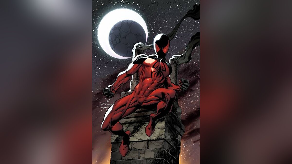 Spider-Man: Web of Shadows (2008) — Scarlet Kaine Suit (Алый паук Каин)