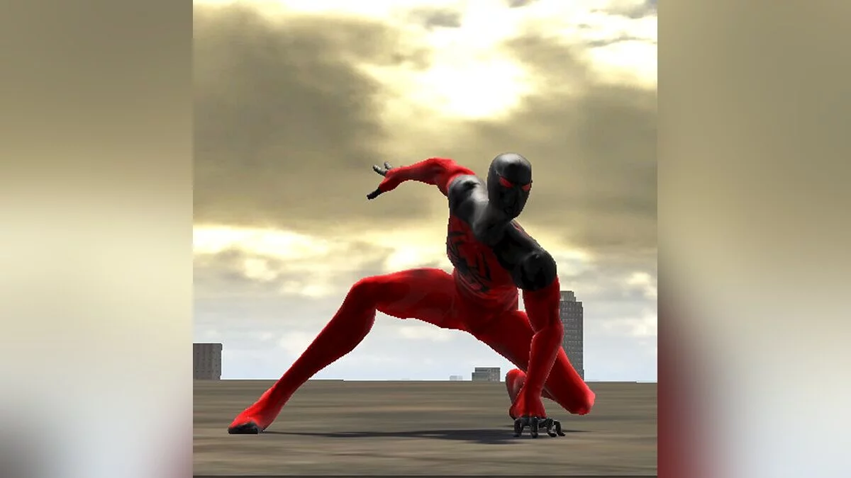 Spider-Man: Web of Shadows (2008) — Scarlet Kaine Suit (Алый паук Каин)