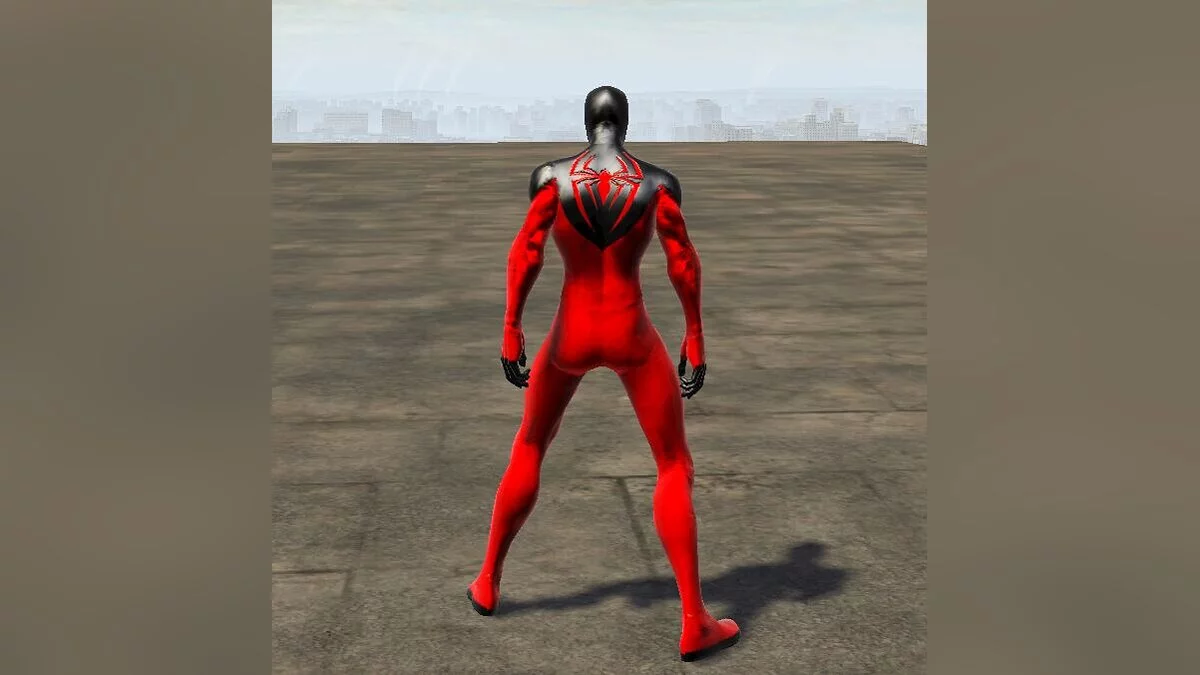Spider-Man: Web of Shadows (2008) — Scarlet Kaine Suit (Алый паук Каин)