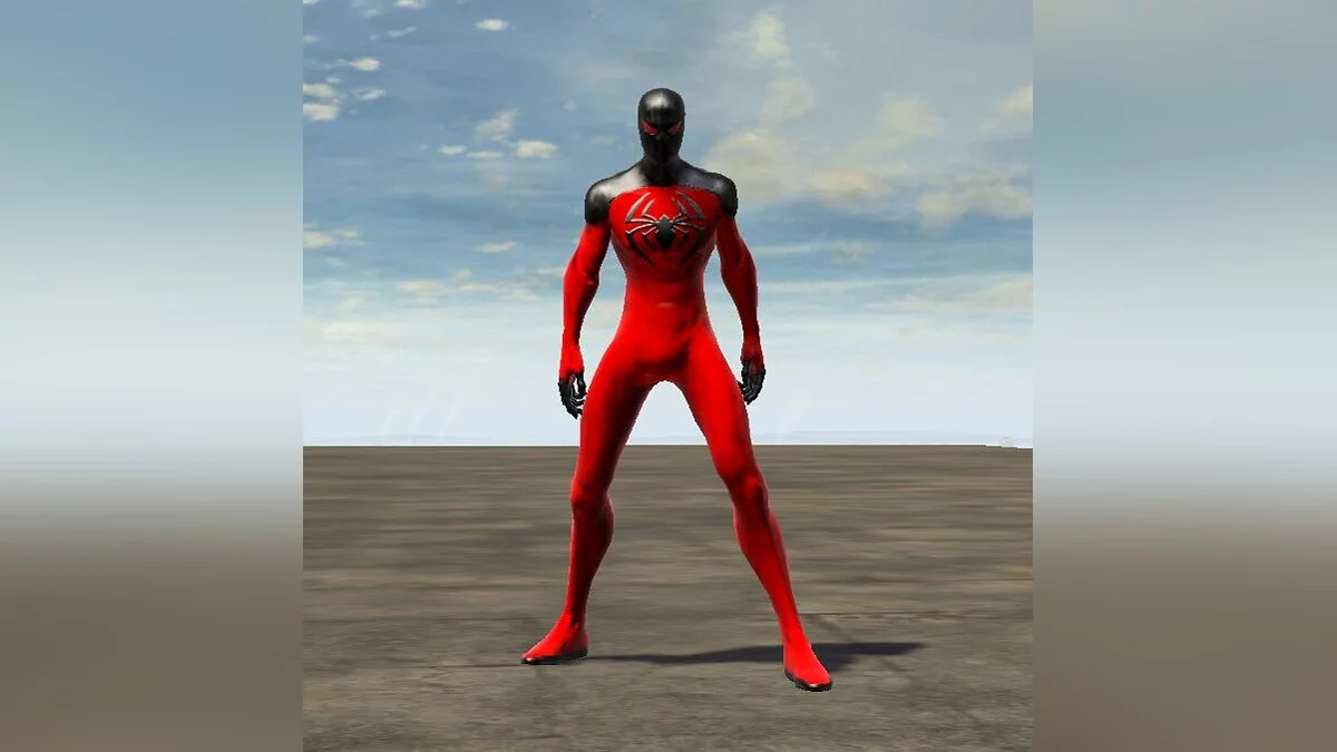 Spider-Man: Web of Shadows (2008) — Scarlet Kaine Suit (Алый паук Каин)