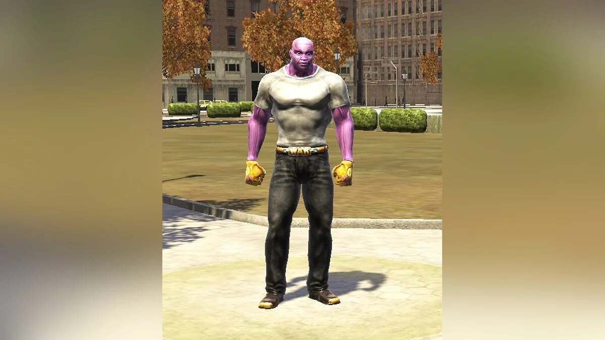 Spider-Man: Web of Shadows (2008) — Thanos (Танос)