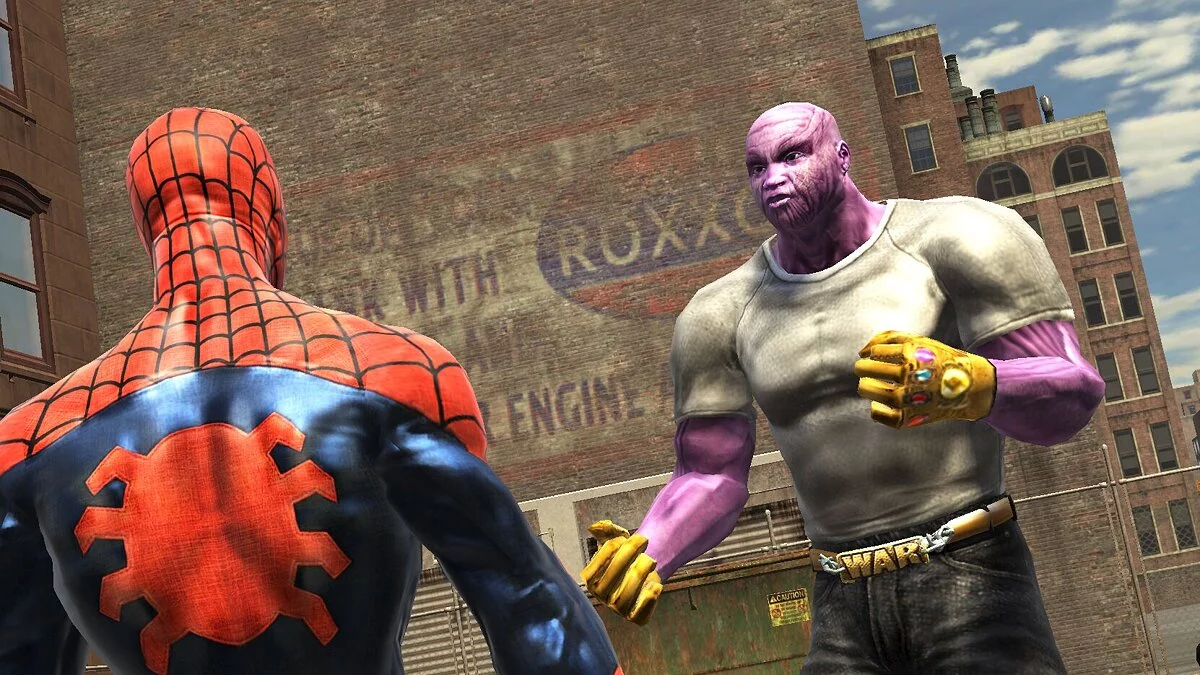 Spider-Man: Web of Shadows (2008) — Thanos (Танос)