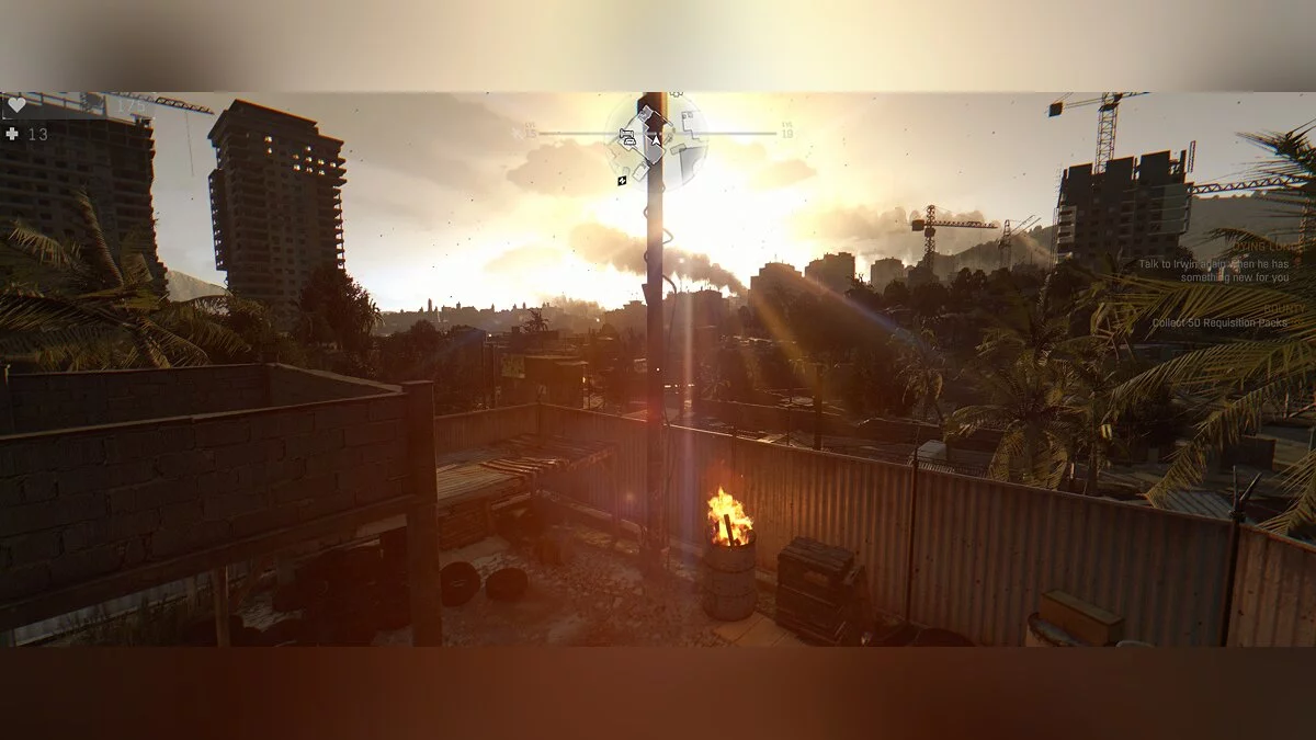 Dying Light — Улучшенный ХУД для широких экранов