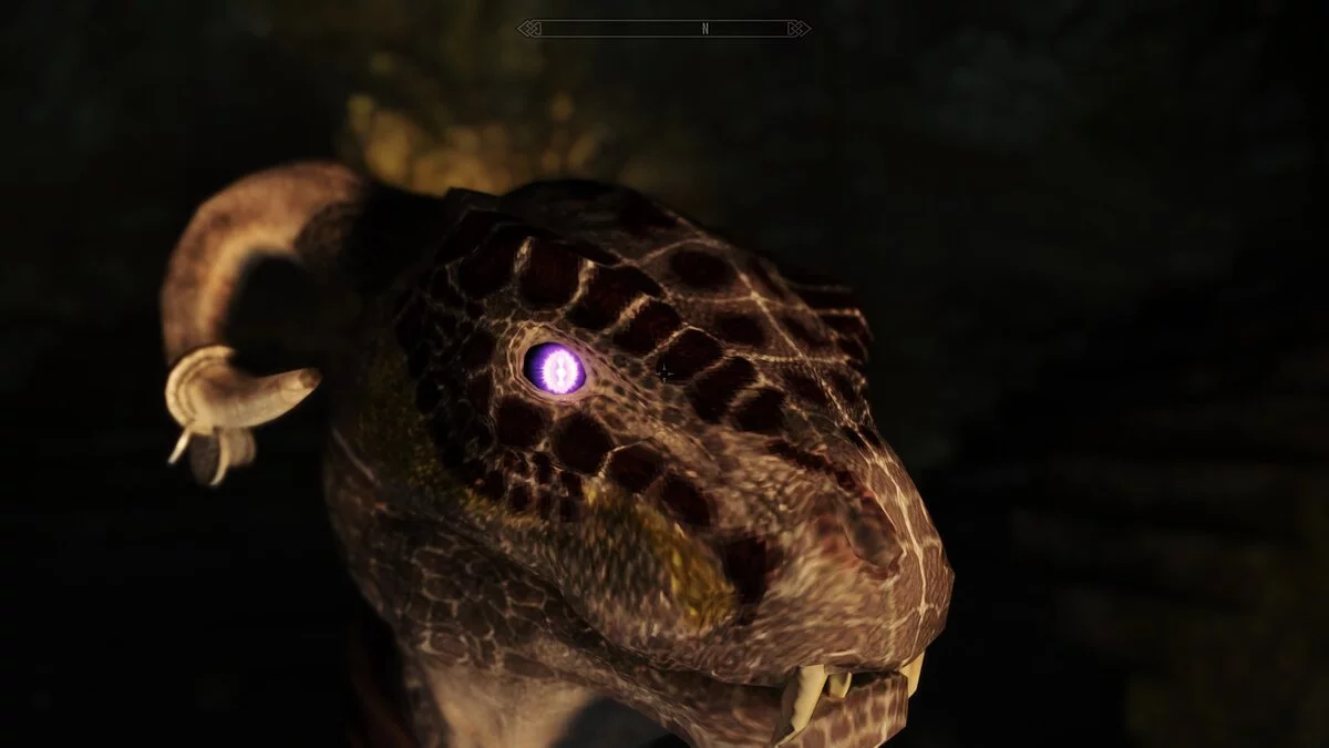 Elder Scrolls 5: Skyrim Special Edition — Неоновые вампирские глаза