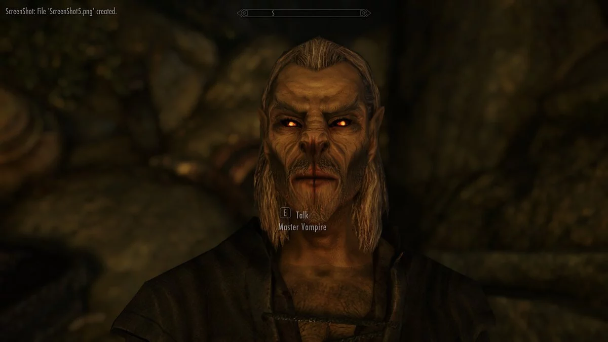 Elder Scrolls 5: Skyrim Special Edition — Неоновые вампирские глаза