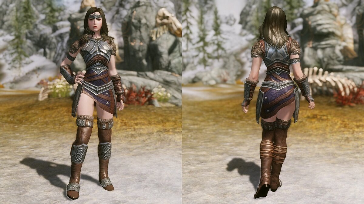 Fantasy female warrior, skyrim female armor mods, female armor