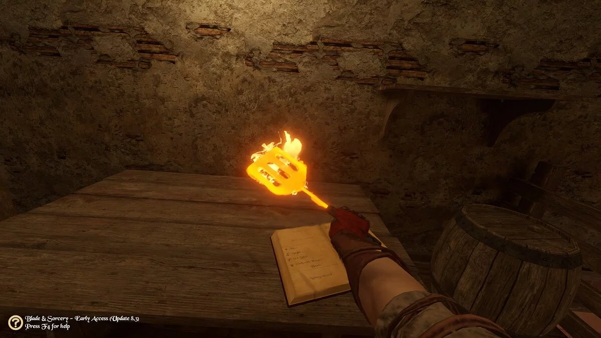 Blade and Sorcery — Золотая лопатка губки Боба