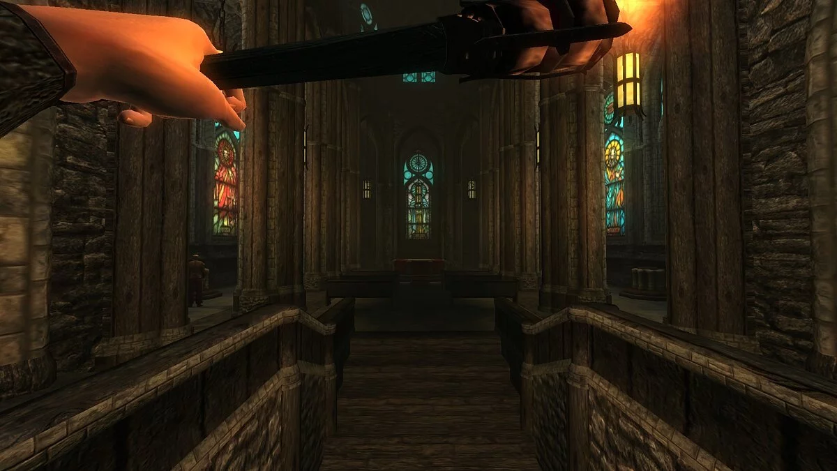 The Elder Scrolls 4: Oblivion — Факел над головой