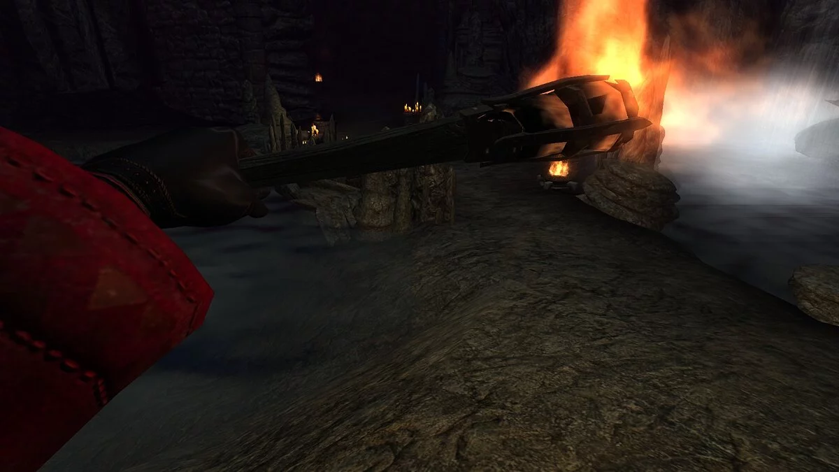 The Elder Scrolls 4: Oblivion — Факел над головой