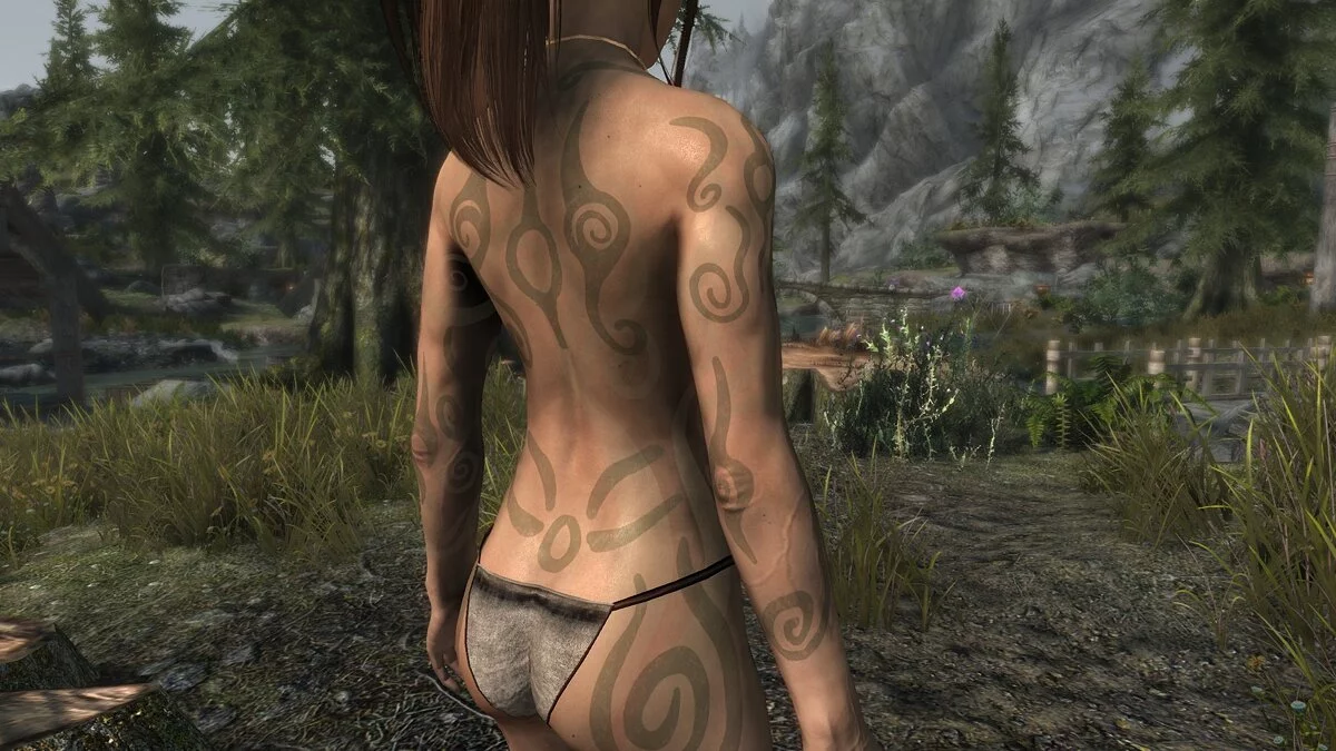 Elder Scrolls 5: Skyrim Special Edition — Эрвенет - пресет босмера