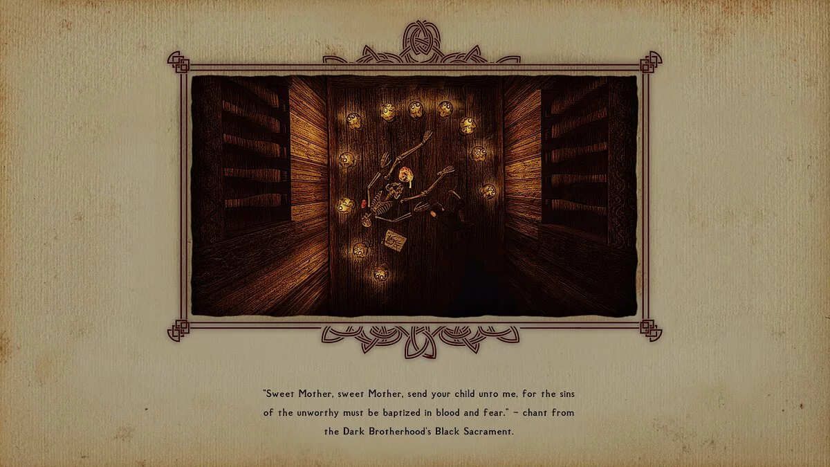 Elder Scrolls 5: Skyrim Special Edition — Экраны загрузки в стиле «TES 4: Oblivion»