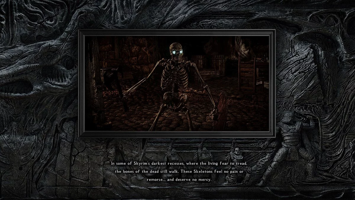 Elder Scrolls 5: Skyrim Special Edition — Экраны загрузки в стиле «TES 4: Oblivion»