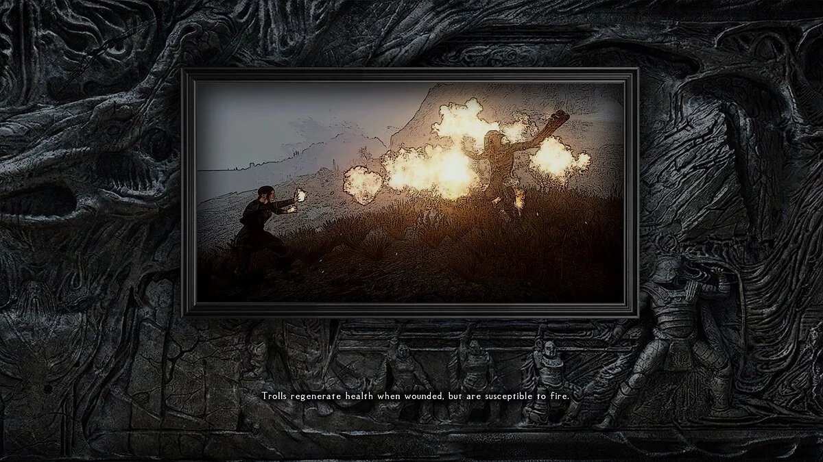 Elder Scrolls 5: Skyrim Special Edition — Экраны загрузки в стиле «TES 4: Oblivion»