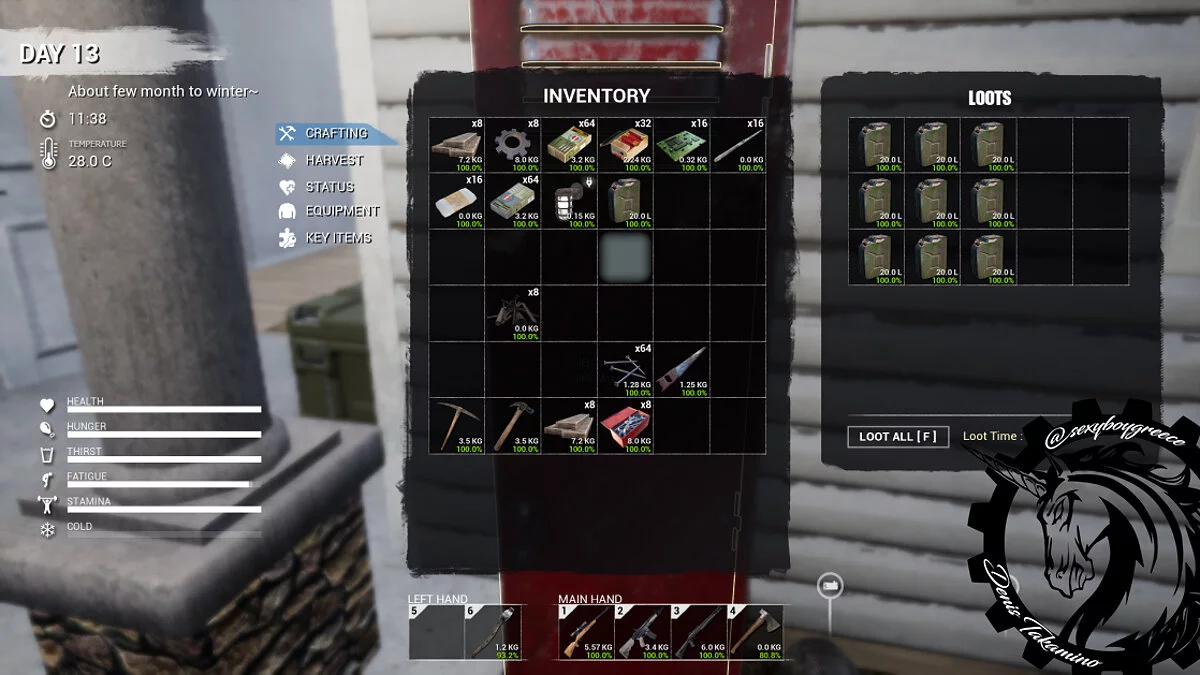 Mist Survival — Сохранение