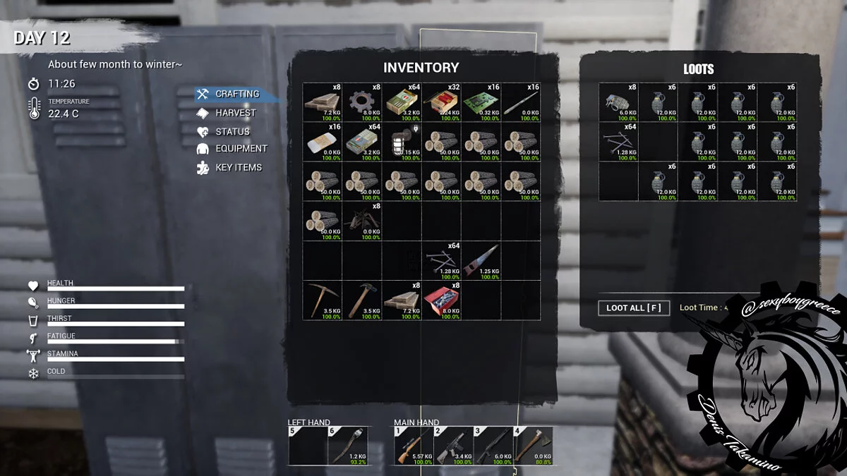 Mist Survival — Сохранение