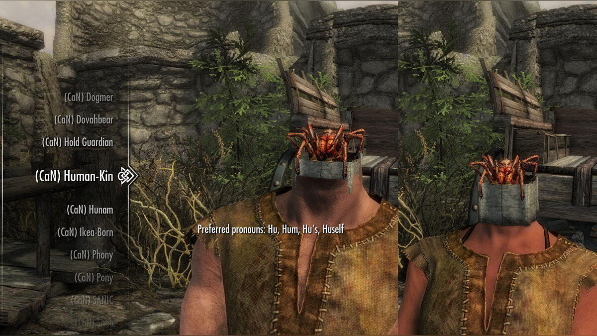 Elder Scrolls 5: Skyrim Special Edition — Новые необычные расы