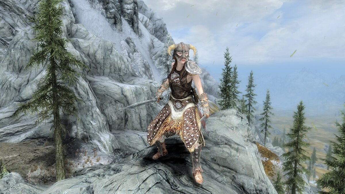 Elder Scrolls 5: Skyrim Special Edition — Улучшенная женская меховая броня