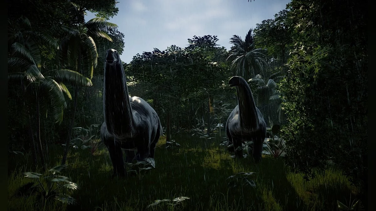 Jurassic World Evolution — Ретро-бронтозавр