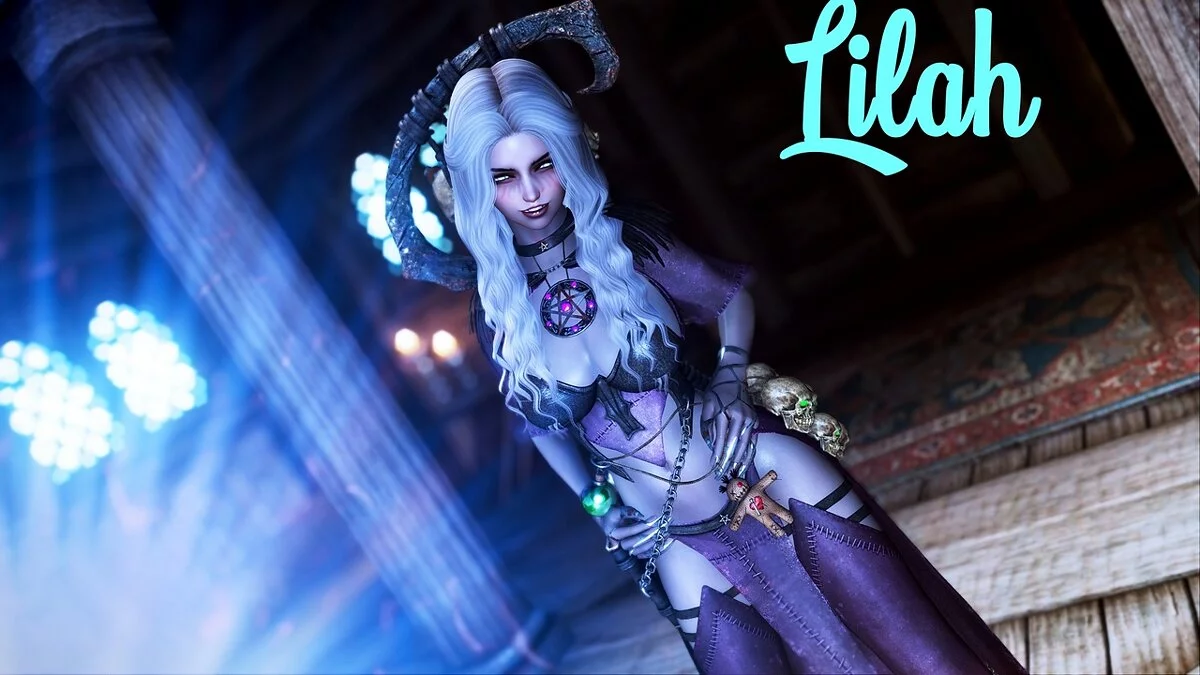 Elder Scrolls 5: Skyrim Special Edition — Пресет Лила