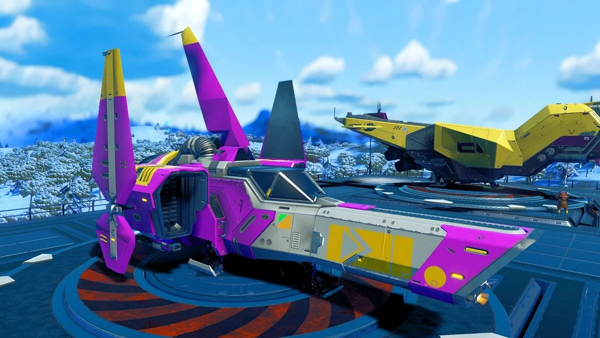 No Man&#039;s Sky — Улучшенная палитра цветов корабля