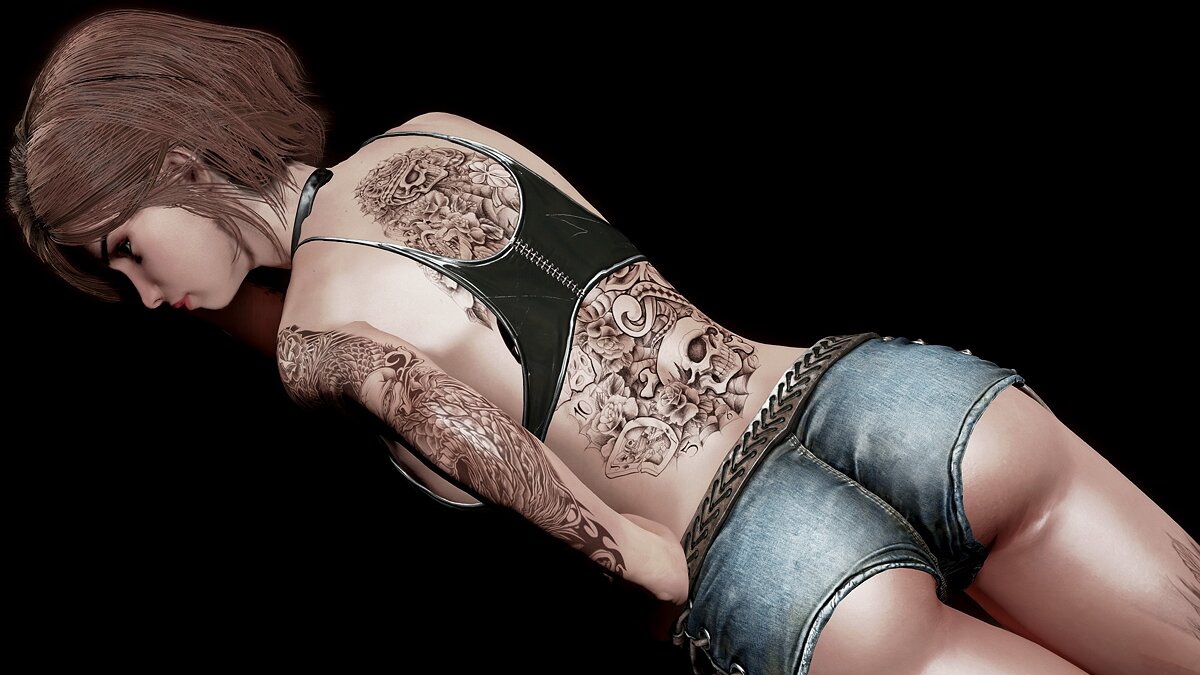 Fallout 4 body tattoo фото 26
