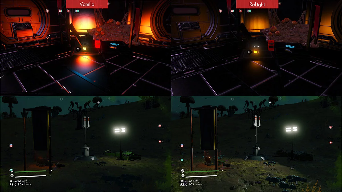 No Man&#039;s Sky — Перестройка освещения