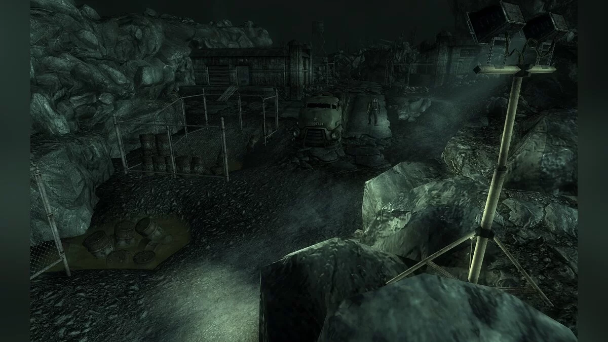 Fallout 3 — Освещение на свалке