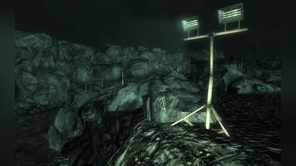 Fallout 3 — Освещение на свалке
