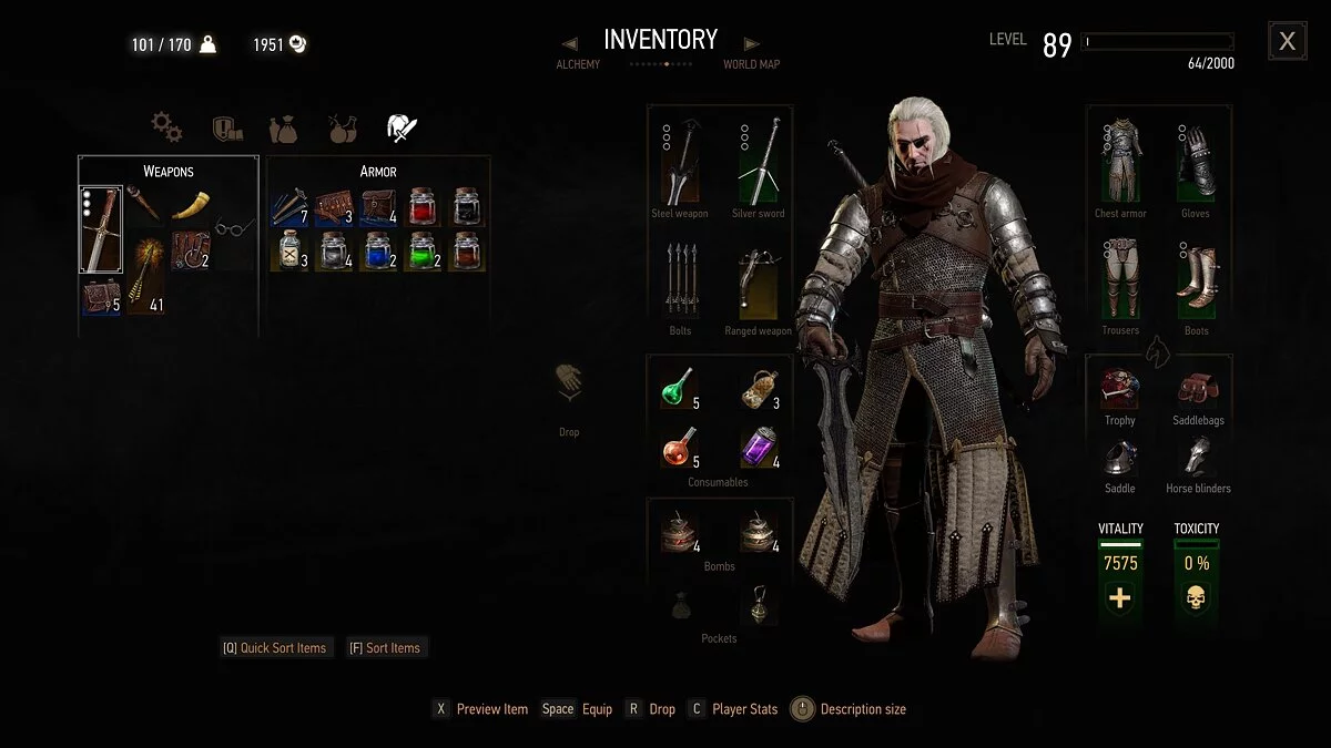 The Witcher 3: Wild Hunt - Complete Edition — Даэдрический большой меч